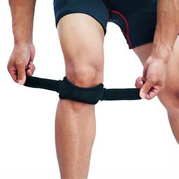 SHAPEVITAL Patellabandage Vital-Pro | individuell verstellbar | mit Silikonpolster