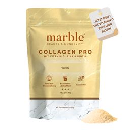 marble© Collagen Pro – Vanilla mit Vitamin C, Zink & Biotin
