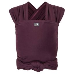 Elastisches Tragetuch Design aubergine HOPPEDIZ