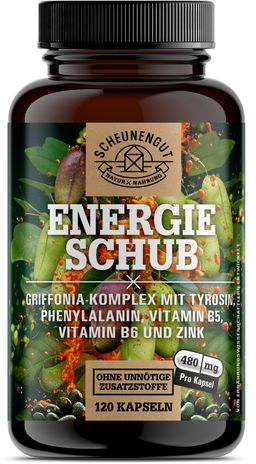 Scheunengut® SERO INTENSO | 5-HTP aus Griffonia | Serotonin Dopamin Kapseln