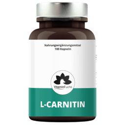 L-Carnitin - 100 Tabletten - Untersützung bei der Fettverbrennung von VitaminFuchs