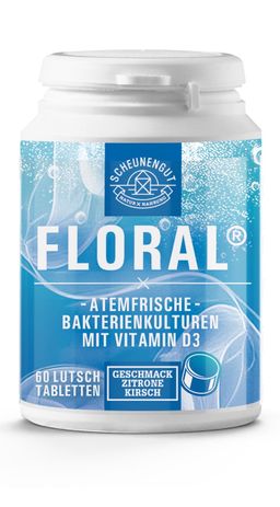 Scheunengut® Floral gegen Mundgeruch Mundhygiene - Atemfrische mit Milchsäurebakterien L. salivarius