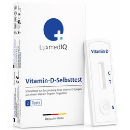 LuxmedIQ Vitamin D Test für Zuhause - Vitamin D Spiegel im Blut einfach messen