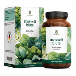 Brokkoliblüte Sulforaphan Brokkoliblüten-Extrakt - BROKKOLIBLÜTE - 180 vegane Kapseln - NATURTREU®