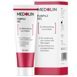 Medolin® Fußpilz Gel - Fusspilzgel mit effektiver Wirkung - Fußpilz Creme