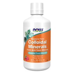 Now Foods Kolloidale Mineralien Himbeergeschmack flüssig 946 ml