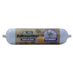 MyMenue4Dogs Hundefutter Putenwurst