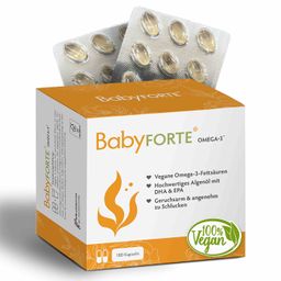 BabyFORTE Omega-3 | vegan | DHA & EPA aus Algenöl