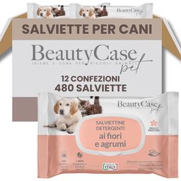 Beauty Case Pet Reinigungstücher für Hunde und Katzen mit Blumen und Zitrusfrüchten