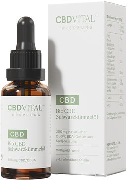 CBD VITAL CBD Schwarzkümmelöl Tropfen