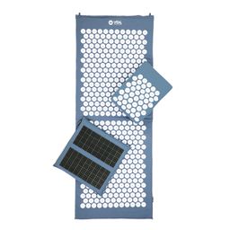bodhi Vital Akupressur DELUXE-Set XL blau, Matte, Kissen, Fußmatte SPIKY & Tasche