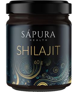 Shilajit Resin XXL Glas 60g - Mumijo Shilajit Harz + Dosierlöffel * 78% FULVIN + 12% HUMINSÄURE