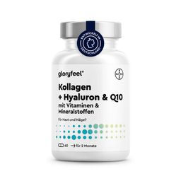 gloryfeel® Collagen + Hyaluron & Coenzym Q10 Kapseln