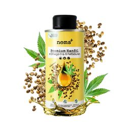 noms+ Kaltgepresstes Hanföl für Hunde & Katzen