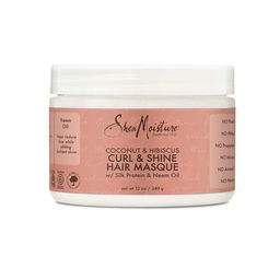 SHEA MOISTURE Kokosnuss & Hibiskus Locken & Glanz Haarmaske 340g
