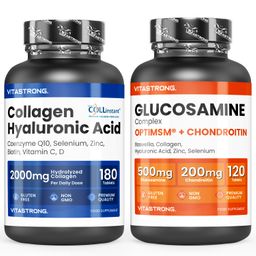 Vitastrong Kollagen & Glucosamin – Unterstützung für Haut und Gelenke
