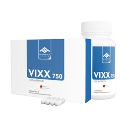 Vixx 750 | Mit ausgewählten Inhaltsstoffen | Speziell für Männer | Vitalität