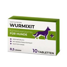 Saint Nutrition® Wurmixit | Wurm Tabletten ausschließlich für Hunde