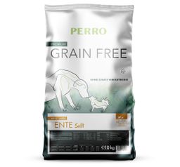 PERRO Trockenfutter Grain Free Large Ente Soft - Hund Adult