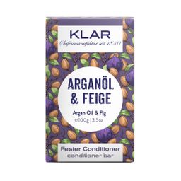 Klar-Seifen - Klar's fester Conditioner Arganöl/Feige (für trockenes Haar)