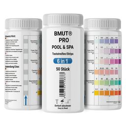 BMUT 6in1 Pool & Spa Tube Test Whirlpool Wassertester