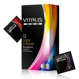 Vitalis Kondome Color & Flavor 53mm