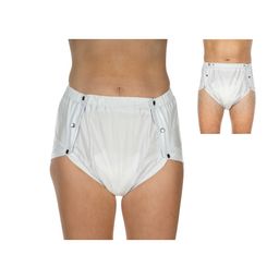 suprima Inkontinenz PVC-Slip seitlich knöpfbar, mittlere bis schwere Inkontinenz