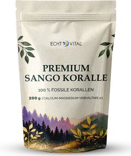 Echt Vital Sango Koralle Pulver