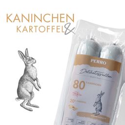 PERRO Delikatessrolle No.1 Kaninchen + Kartoffel - Single Protein Hundewurst