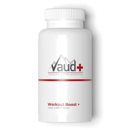 Vaud ® Workout Boost | Koffeintabletten | Pre Workout Booster hochdosiert 250 mg für Energie, Fokus