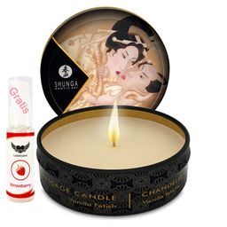 Shunga - Massagekerze mit Aroma Vanille