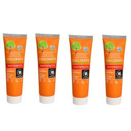 Urtekram ZahncremeTutti Frutti Zahnpasta Kinder 4er-Pack