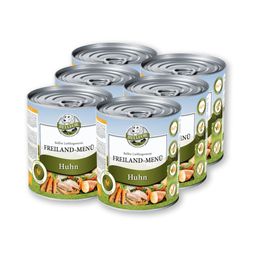 Bellfor Hundefutter Nass mit Huhn - Getreidefrei - Freiland-Menü