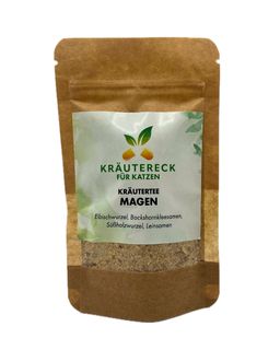 Kräutertee Katze – Magen | mit Eibischwurzel, Süßholz & Leinsamen