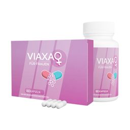 Viaxa Frauen Edition | Nahrungsergänzungsmittel | Mit ausgewählten Pflanzenextrakten | 60 Kapseln