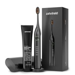 Zahnheld elektrische Schallzahnbürste G3 im Set mit Zahnpasta Natural White