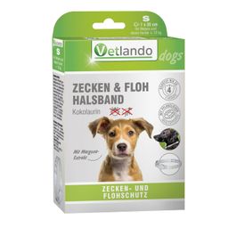 Vetlando Zecken- & Floh-Halsband  Kokolaurin für Hunde