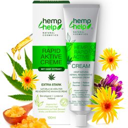Schmerzsalbe Extra Stark mit CBD, Hanf, Arnika & Beinwell – bei Gelenk- & Muskelschmerzen