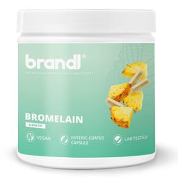 Bromelain hochdosiert – 6.000 FIP aus Ananas | brandl® Enzym-Komplex für Sportler | 120 Kapseln