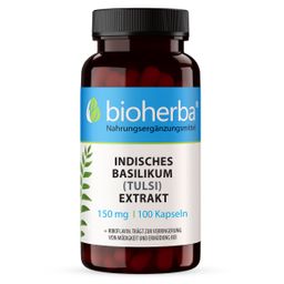 Bioherba Indisches Basilikum (Tulsi) Extrakt Kapseln