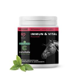 Peticare Immun & Vital Mix für Pferde, unterstützt Abwehrkräfte, Vitalität & Immunsystem