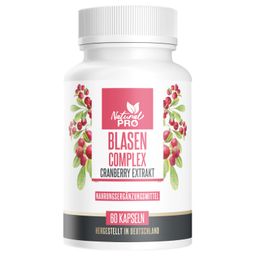 Blasen Complex | Stärkung der Harnwege | Blasenprobleme | hochdosiert 1500mg Cranberry Kapseln