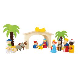 Smallfoot Design Spielset Holzkrippe 3945 Puppenhaus