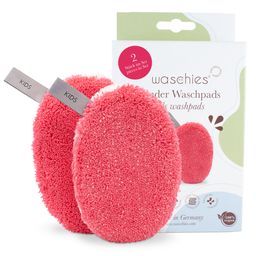 Waschpads für Babys & Kinder 2er-Set Pink