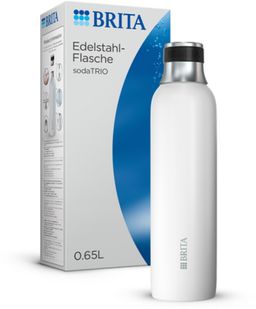 Brita Wasser sodaTRIO Edelstahlflasche