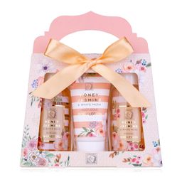 Accentra – Duschset Frauen Geschenkset HONEY JASMINE in schöner Geschenkbox