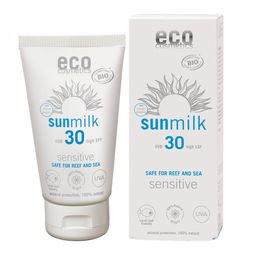 eco cosmetics Sonnenmilch LSF30 sensitive 75ml