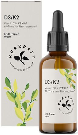 Kurkraft© Vitamin D3+K2