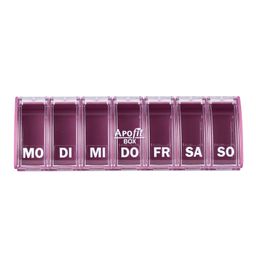 APOfit Wochendispenser 1 Dosierer Box flieder