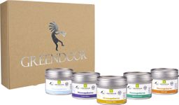 GREENDOOR Geschenk Set XL Massagekerzen